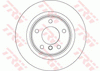 TRW Brake Rotor Pair Rear DF4451S
