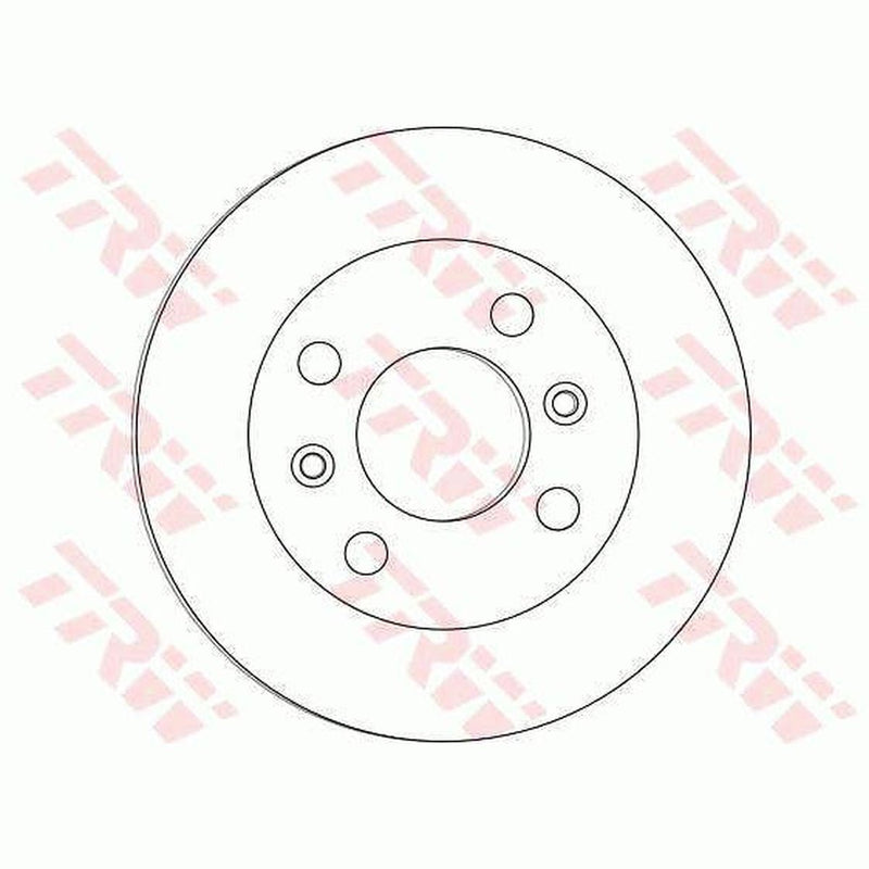 TRW Brake Rotor Front DF4458S