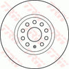 TRW Brake Rotor Front Single DF4464S