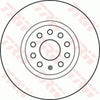TRW Brake Rotor Front Pair DF4464S