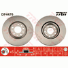 TRW Brake Rotor Single Front DF4476S