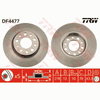 TRW Brake Rotor Pair Rear DF4477S