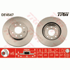 TRW Brake Rotor Pair Front DF4547S