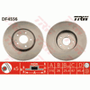 TRW Brake Rotor Pair Front DF4556S