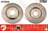 TRW Brake Rotor Rear Single DF4848S