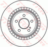 TRW Brake Rotor Rear DF4916S