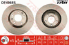 TRW Brake Rotor Front DF4968S