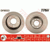 TRW Brake Rotor Single Rear DF6033S