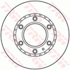 TRW Brake Rotor Front DF6034S