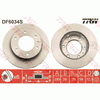 TRW Brake Rotor Front DF6034S