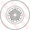 TRW Brake Rotor 275mm Rear DF6043BS