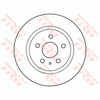 TRW Brake Rotor Single Rear DF6112S