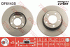 TRW Brake Rotor Front DF6143S