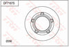 TRW Brake Rotor 296mm Front DF7167S
