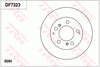 TRW Brake Rotor Single 294mm Front DF7323S
