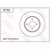 TRW Brake Rotor Single 259.7mm Front DF7330S