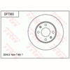 TRW Brake Rotor 240.9mm Front DF7363S