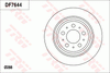 TRW Brake Rotor Pair 288mm Rear DF7644S
