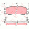 TRW Dtec Brake Pad Set Rear GDB1023DT