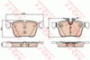 TRW Cotec Brake Pad Set Rear GDB2071