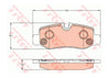 TRW Cotec Brake Pad Set Rear GDB2102