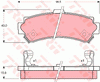 TRW Dtec Brake Pad Set Rear GDB3115DT
