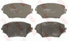 TRW Dtec Brake Pad Set Front GDB3251DT