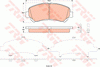 TRW Cotec Brake Pad Set Front GDB3521