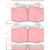 TRW Cotec Brake Pad Set GDB1269