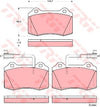 TRW Cotec Brake Pad Set Front GDB1519