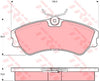 TRW Cotec Brake Pad Set GDB862
