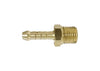 TubeFit Barb Fitting Brass 1/8" Bspt x 3/16" Hose 06003
