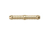 TubeFit Hose Joiner Brass 1/4" 06007 04