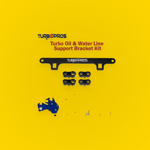 Turbo Oil&Water Line Support Bracket Kit for Ford Falcon XR6 BA/BF/FG Barra 4.0L