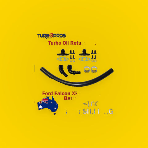 Turbo Pros Turbo Oil Return Line Kit for Ford Falcon XR6 BA/BF/FG Barra 4.0L