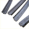 Black rubber weatherstrip seals for under windshield spacer on nissan datsun patrol g60 1960-1980 car windows