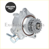 Silver metallic vacuum pump with gear and polished housing for nissan navara d22 d23 and frontier use