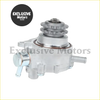 Silver metallic vacuum pump with gear top and threaded fittings for nissan navara d22 d23 and frontier