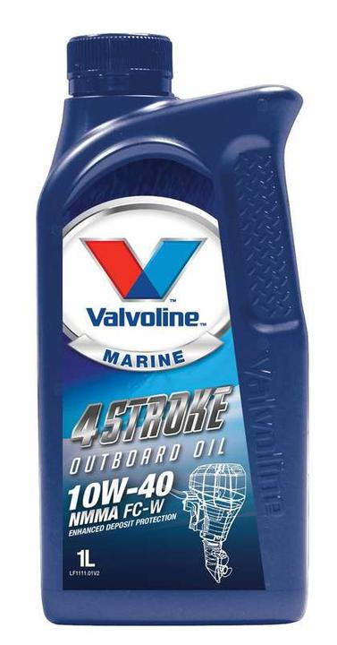 Valvoline 4 Stroke Marine Outboard Engine Oil 10W-40 Nmma