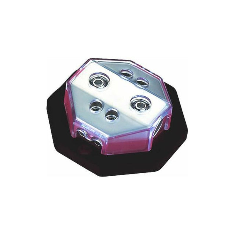 Vibe Audio 6-Way Non-Fused Distribution Block w/2x 4AWG
