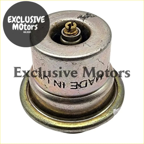 Silver metallic vl turbo auto modulator thermostat with brass threaded center made in usa for 1986-1988 holden commodore