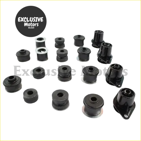 Black rubber engine mount bushings in different shapes and sizes whole car frame buffer for toyota land cruiser