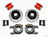 Wilwood 140-12569-DR Wilwood D154 P/S P-B Kit Drilled-Red