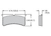 Wilwood Smart Pad BP-20 Brake Pad Set 150-9415K