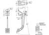 Wilwood Clutch/Brake Pedal 6:1 Reverse Swing Mount