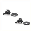 Black plastic windscreen washer jet nozzle with wash pad assembly for datsun nissan 620 720 521 1968-1985