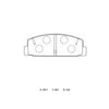 Winmax W5 Race Rear Brake Pad Set WMP118-W5