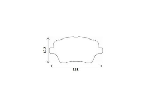 Winmax W5 Race Front Brake Pad Set WMP1461-W5