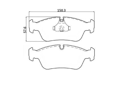 Winmax W5 Race Front Brake Pad Set WMP384-W5