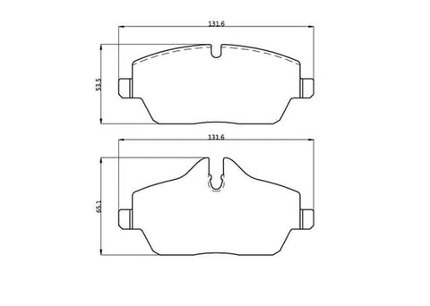 Winmax W3 Circuit Front Brake Pad Set WMP792-W3